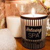 Relaxing Essential oils soy candle