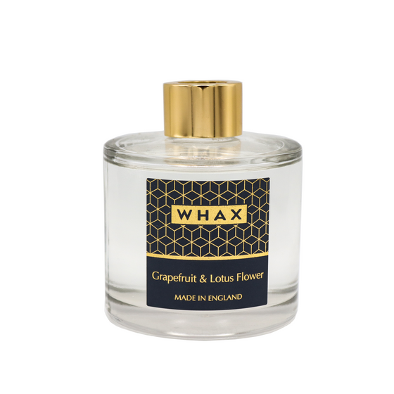 Grapefruit & lotus flower 200ml reed diffuser | fragrance diffuser | whax.co.uk